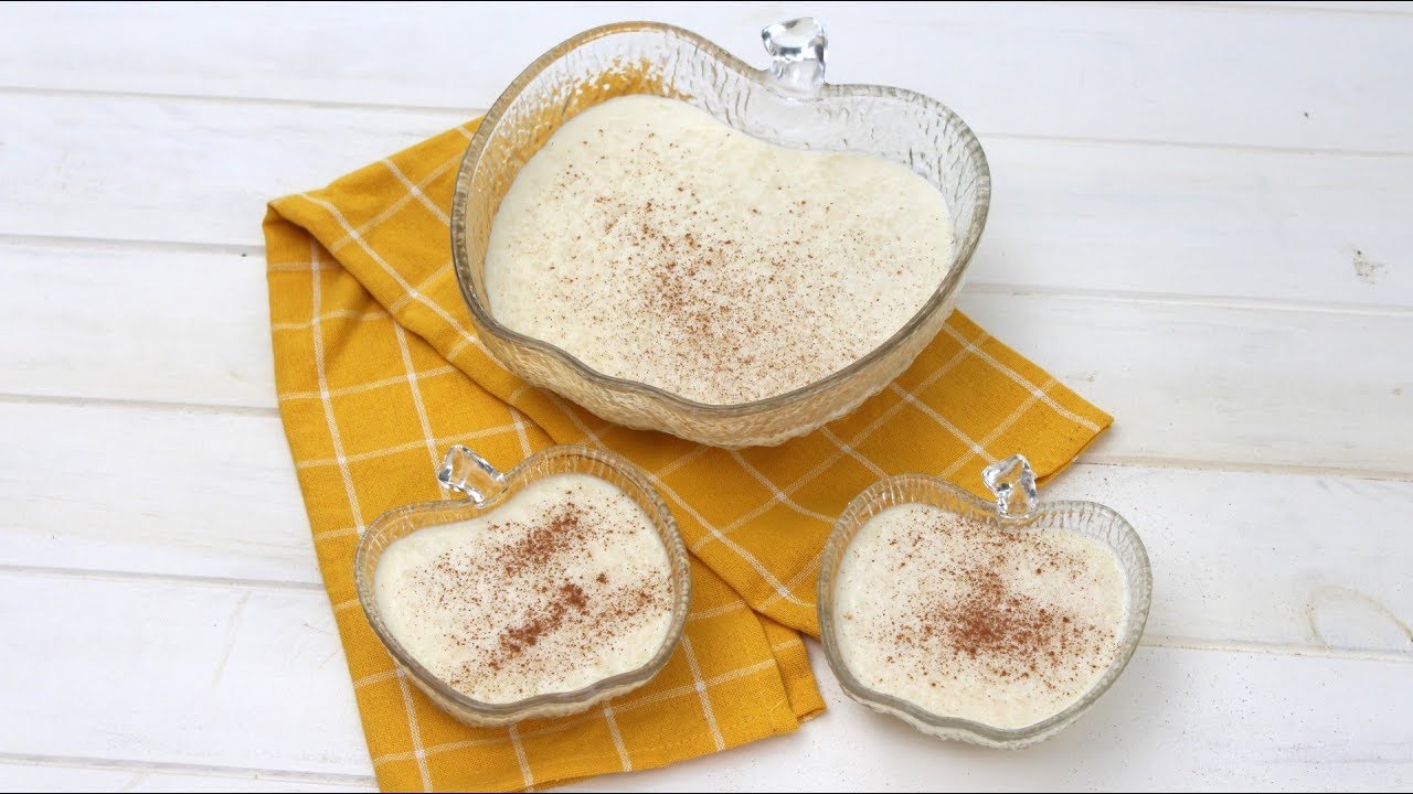 Arroz con leche muy cremoso en Mambo