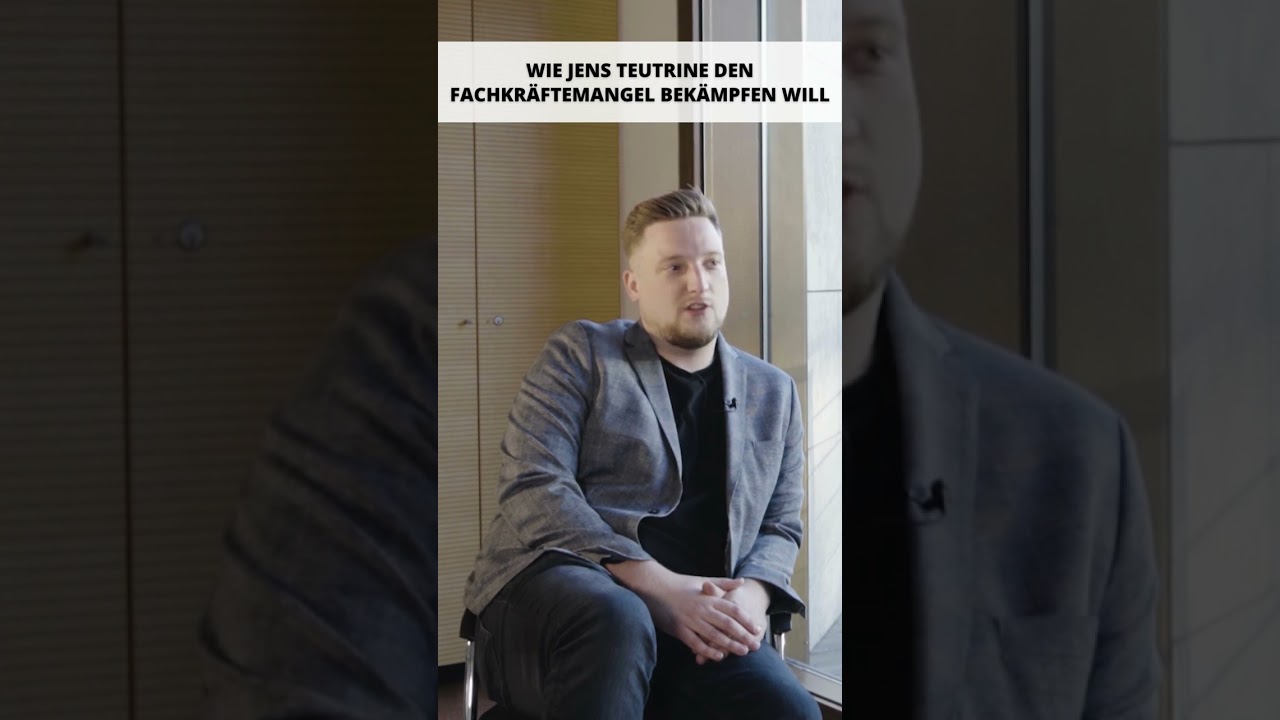 💡Wie Jens Teutrine den Fachkr&auml;ftemangel bek&auml;mpfen will!  #politiktalk #fyp #teutrine #fdp