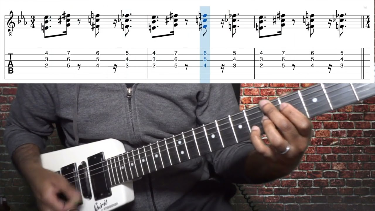 上原ひろみ・Hiromi Uehara - Time Outを弾いてみよう！Lets Play!【ジャズ/ファンク系ギターレッスン】Jazz/Funk Guitar Lesson 【タブ譜あり】