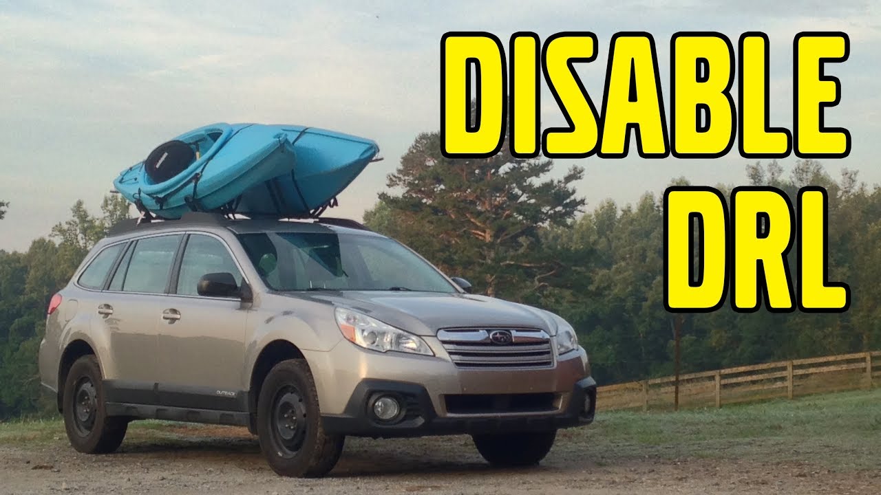 #SLOBARU, Episode 2: How to Disable Daytime Running Lights on a 4th Gen Outback