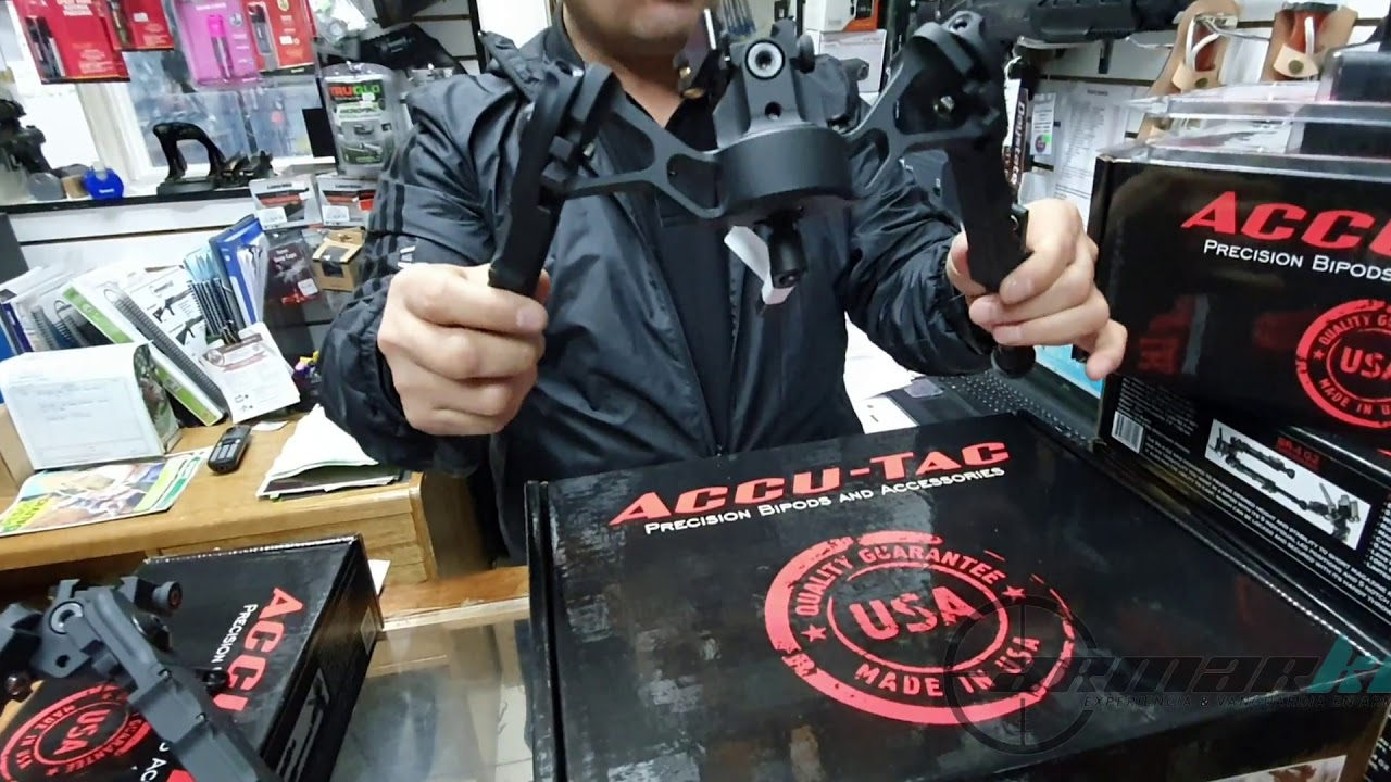 Bipodes Accu-Tac Hechos en EEUU