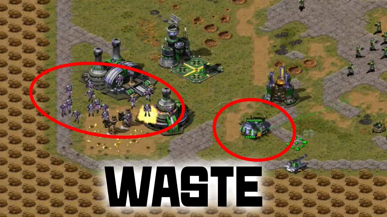 Red alert 2 - be a painful player