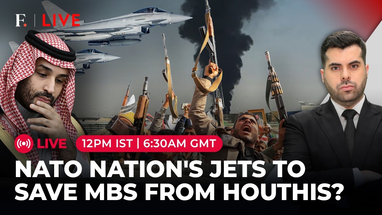 LIVE: Houthis Target Riyadh as Britain Sends Fighter Jets to Protect Saudi Arabia | Firstpost Live