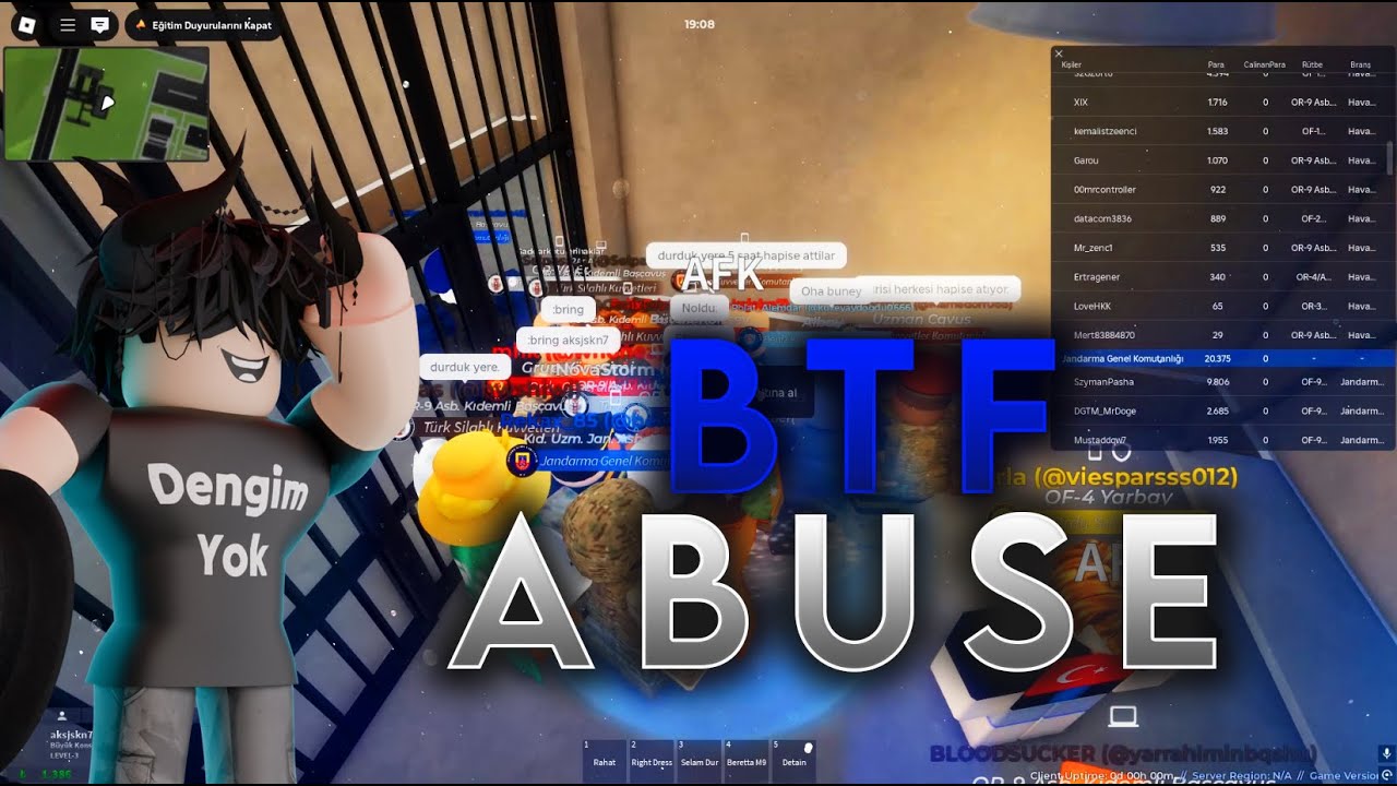 ROBLOX EEM EMNİYET MÜDÜRLÜĞÜ TROLL BOT BASMIŞLAR İFŞA!!