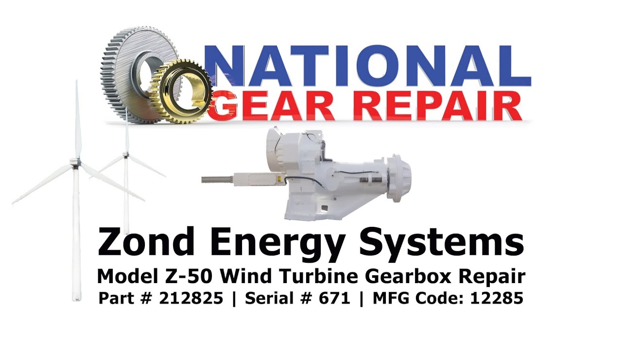 Zond Gearbox Repair Model Z-50 MFG Code 12285