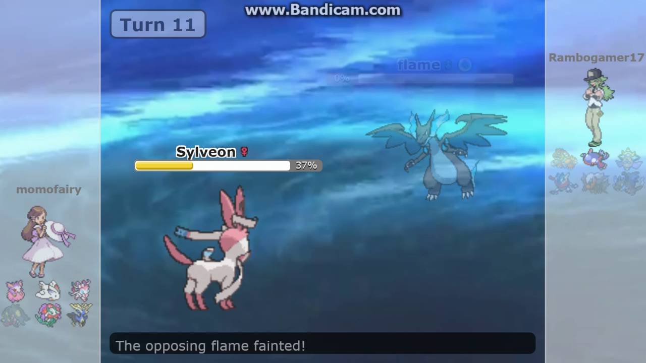 Dark Nation League Gym Battle!  Gym leader Momo vs. challenger RamboGamer!