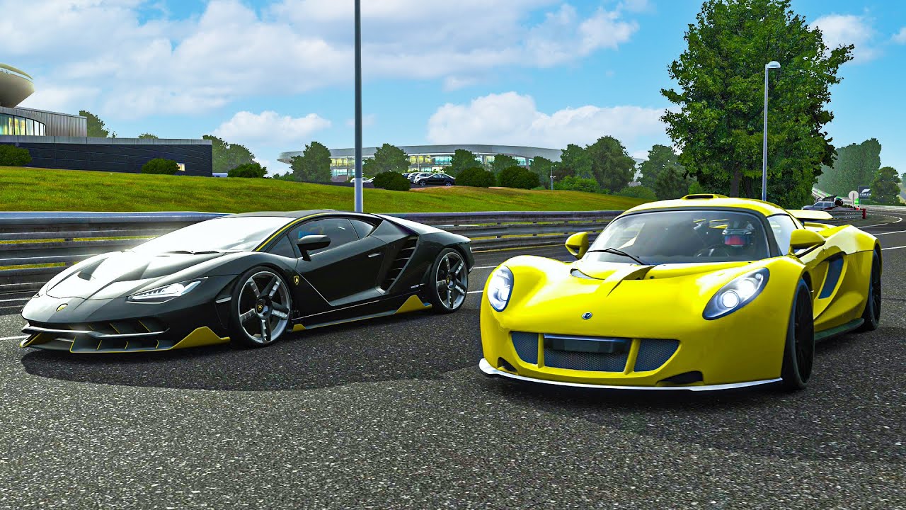 Lamborghini Centenario (1125 hp) vs Hennessey Venom GT | Forza Motorsport 7 Drag Race