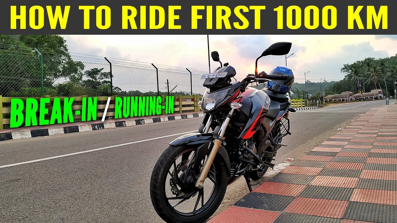 How To Ride a New Bike for It's First 1000 kms | Break-in/Running-in Procedure