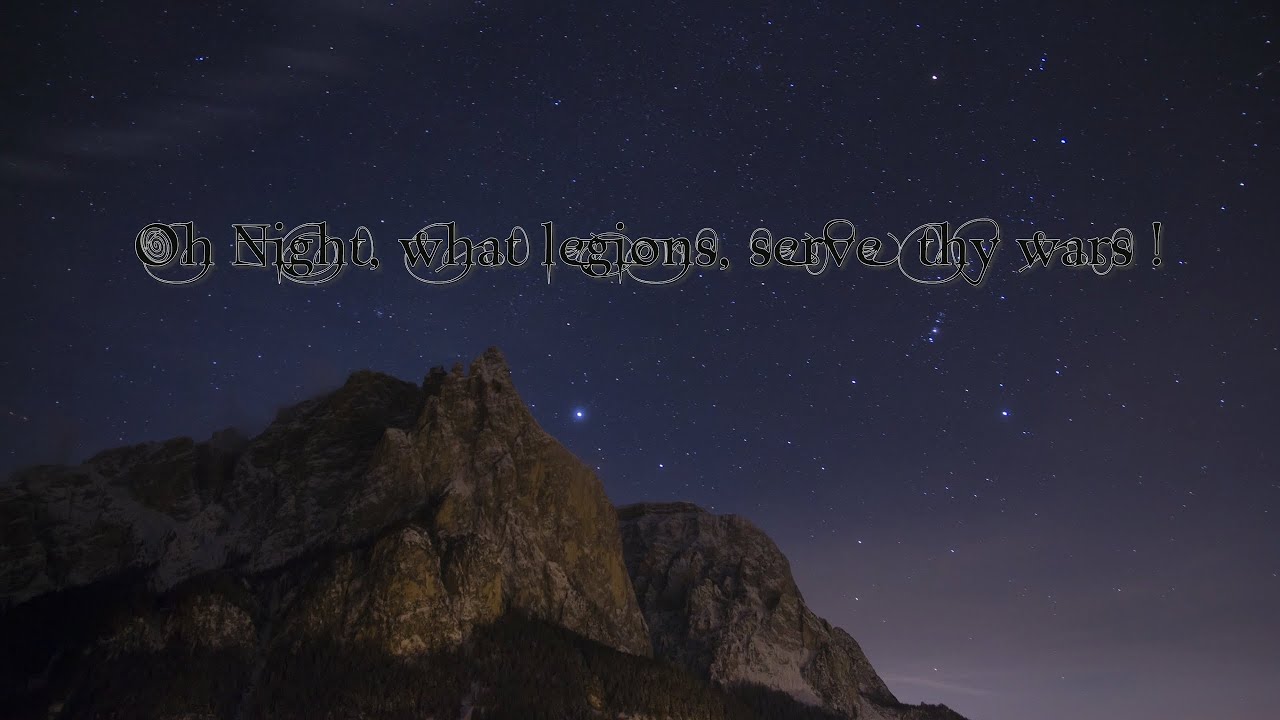 Dithyramvos-''The Eternal War Beyond The Night.''