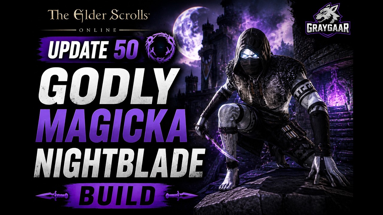 BROKEN MAGBLADE PvP BUILD! 🥷 1vX UNKILLABLE HIGH BURST | SOLO & GROUP BUILD | ESO NIGHTBLADE Build 🥷