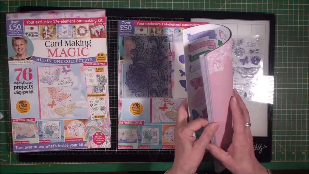 Unboxing The Card Making Magic All-In-One Collection Magazine & Kit #02