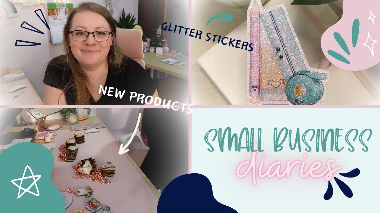 Small Business Diary Studio Vlog 💕 I am BACK with my latest shop update and how I am doing. #020