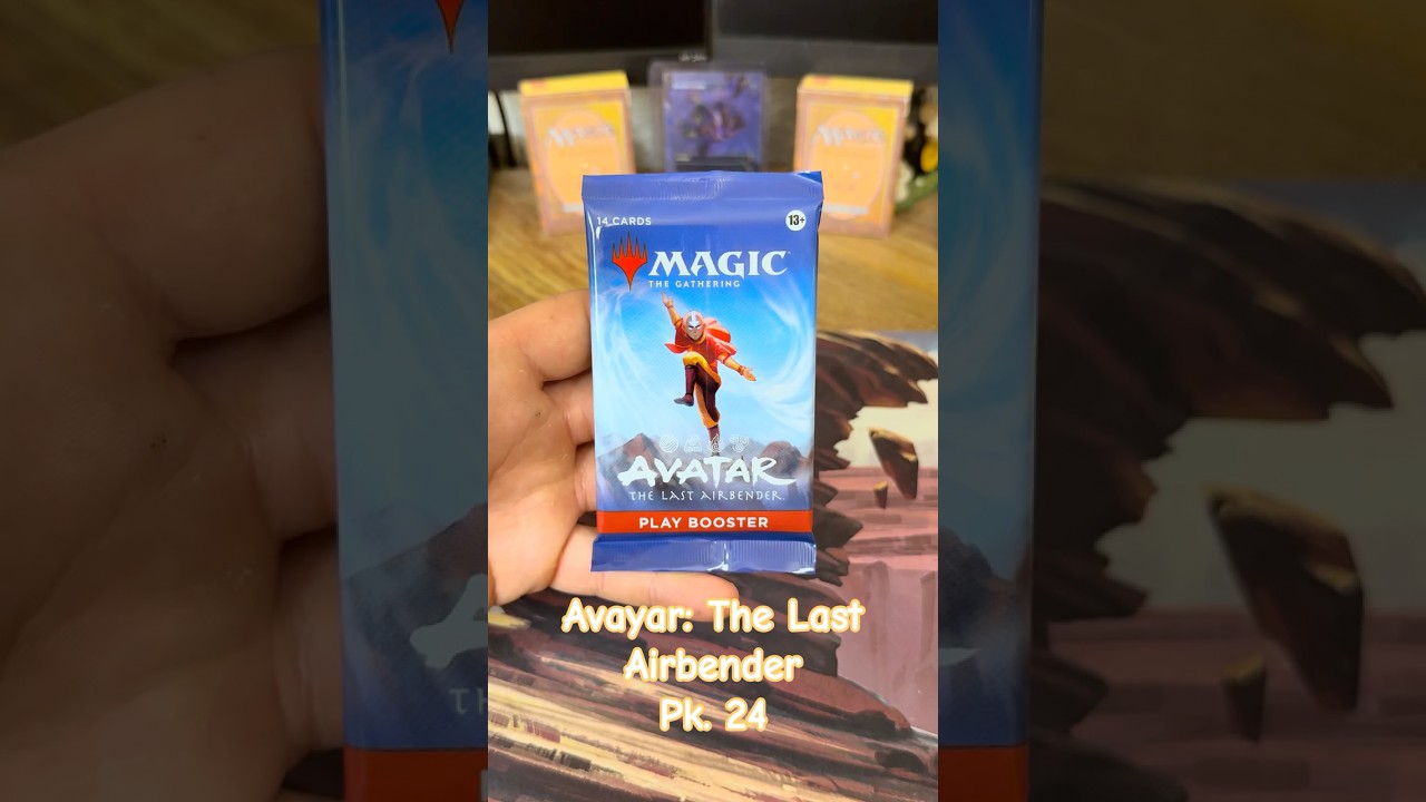 Opening a Play Booster of Avatar: The Last Airbender