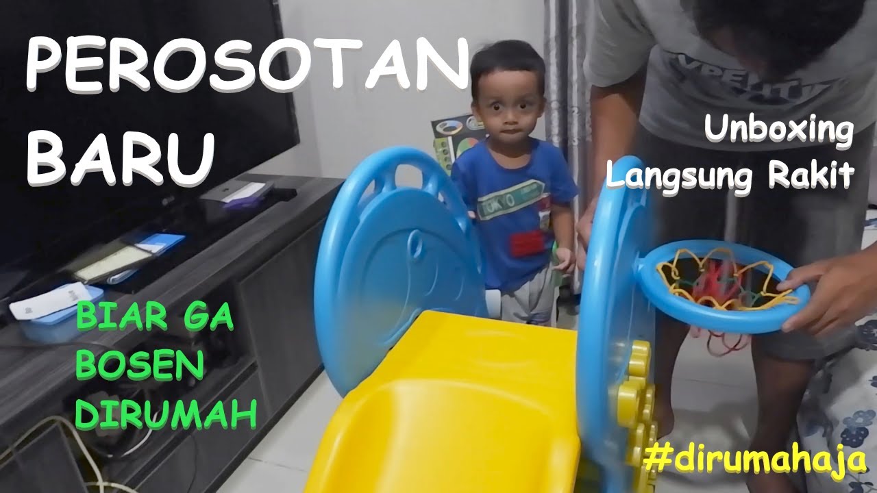 Beli Perosotan Gara Gara CORONA | Unboxing Perosotan Labeille Whale Slide