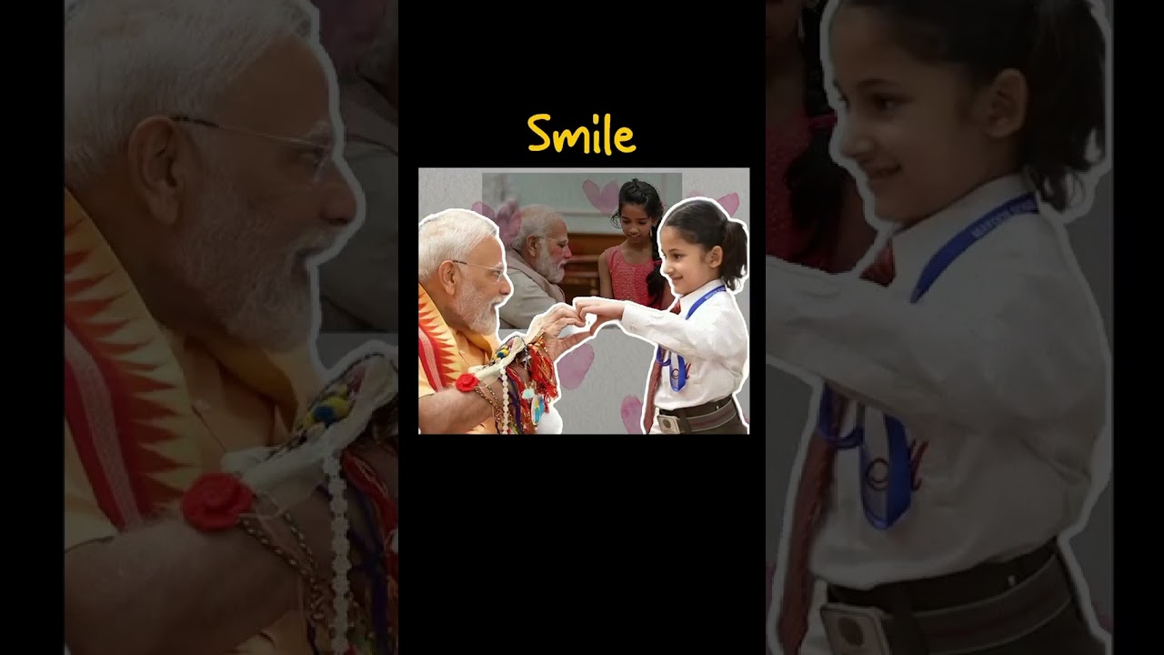 Трогательный момент: премьер-министр Моди и маленькая девочка | #PMModi #BJP