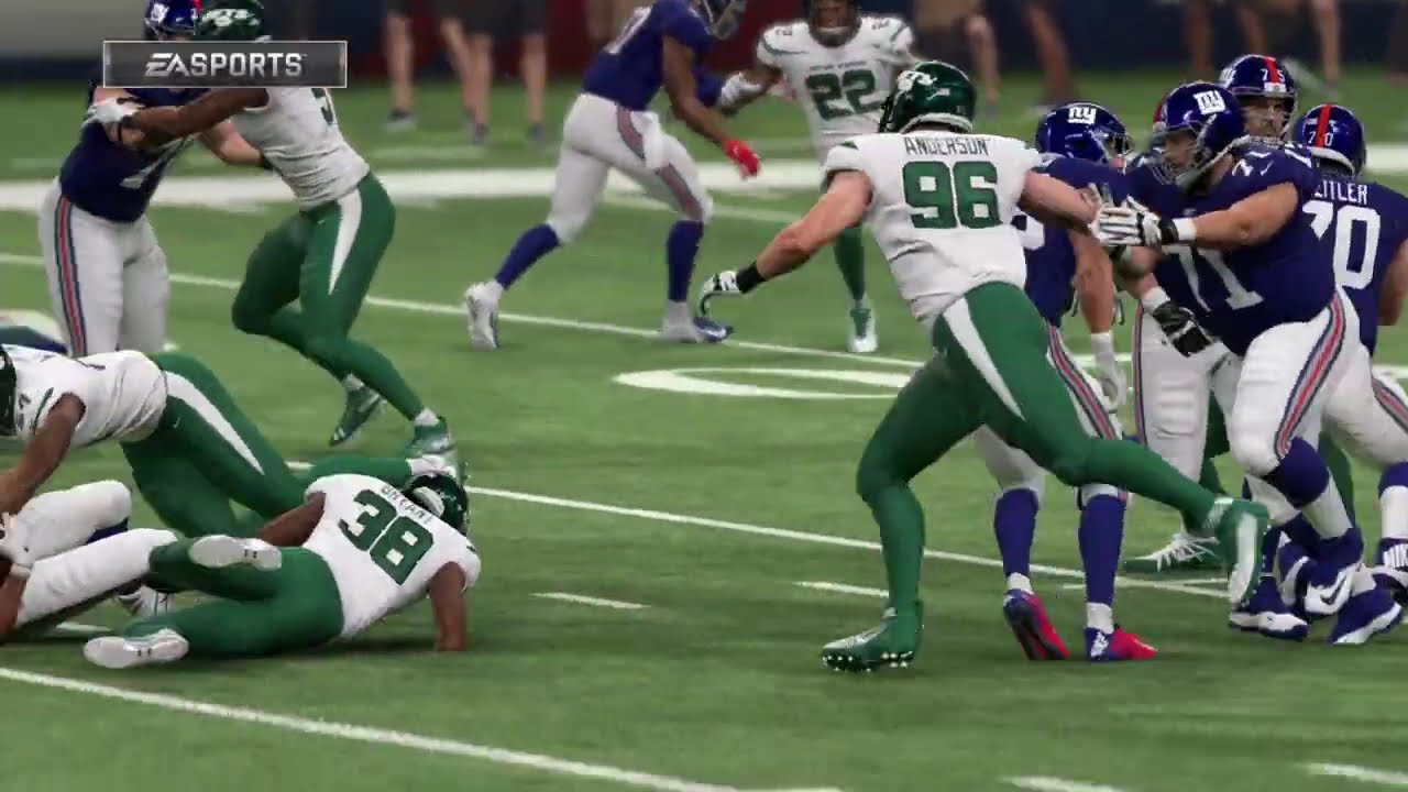 4K – Madden NFL 20 – 2019 – Preseason – Week 1 – New York Jets at New York Giants