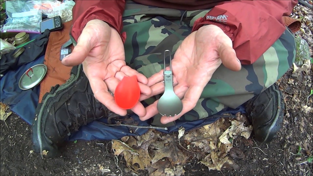 Keith Ti5301 Folding  Titanium Spork in Camp Review. From GearBest