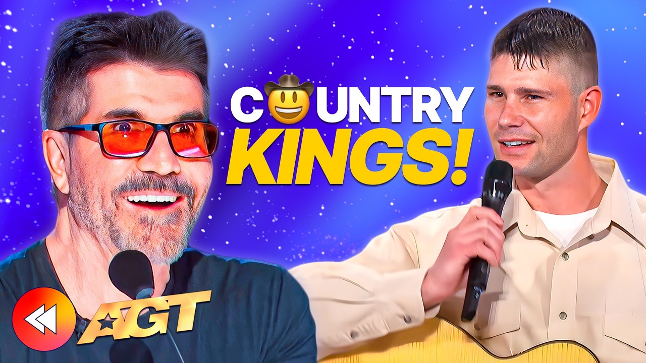 TOP 10 Male Country Singers On America's Got Talent! 🤠