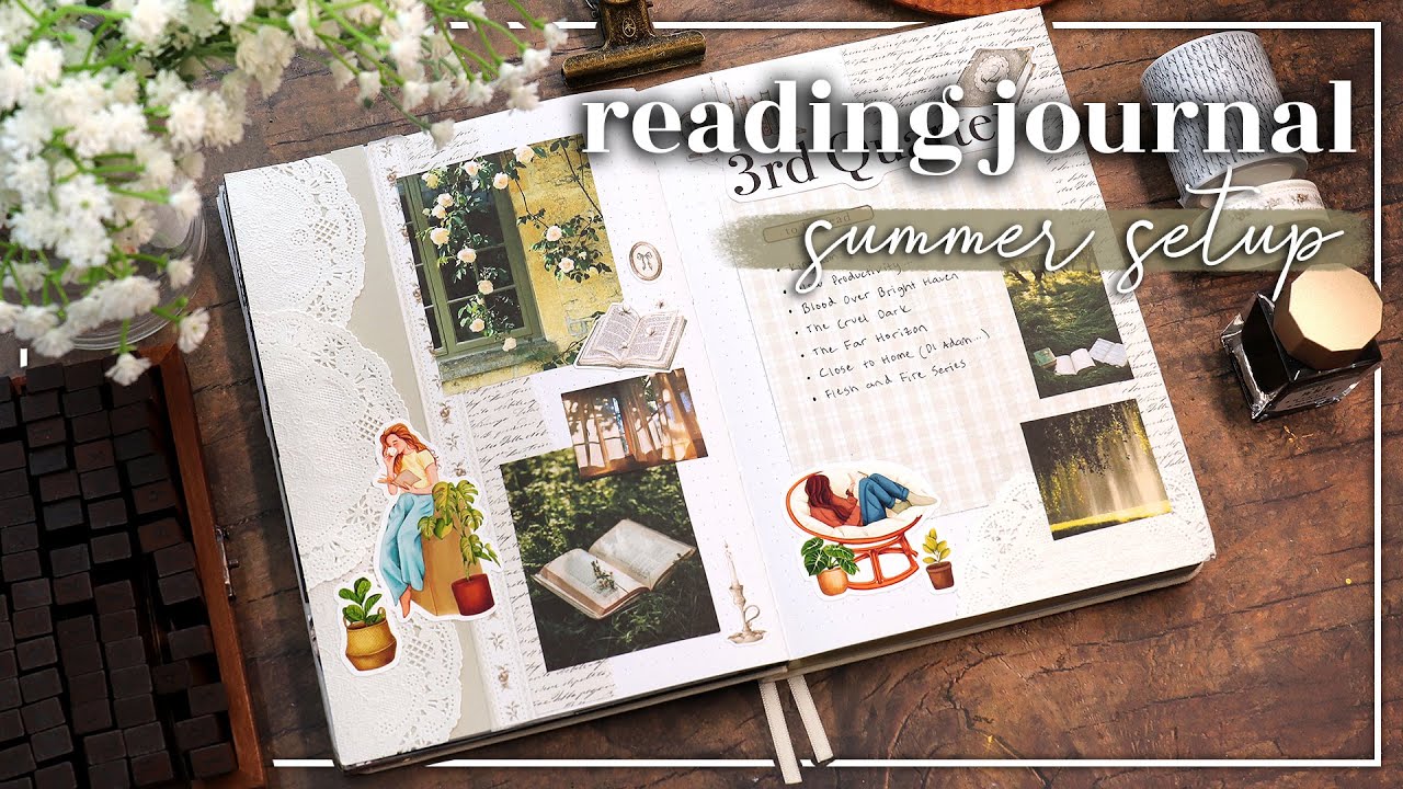 📚 Reading Journal Setup for Summer 2024 // 3rd Quarter Layout & Books