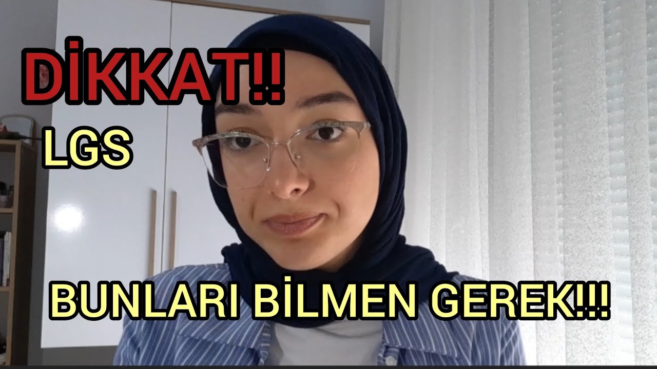 LGS ÖĞRENCİSİNİN BİLMESİ GEREKENLER!! #lgs2026 #lgs 