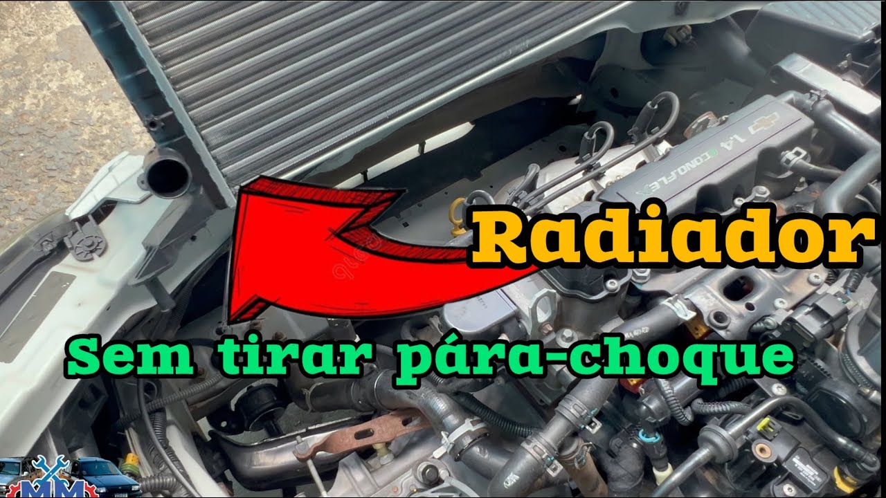 TROCA RADIADOR PRISMA E CELTA EM CASA - FA&Ccedil;A VOC&Ecirc; MESMO