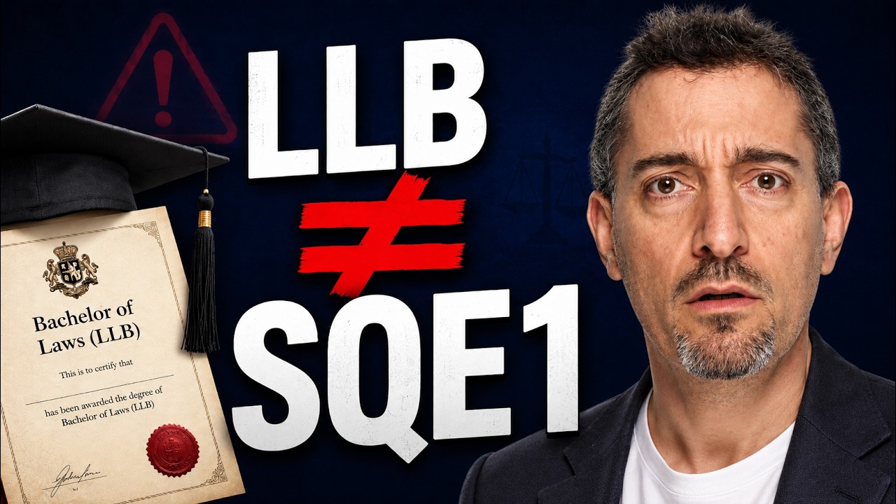Dyplom prawniczy nie przygotuje Cię w pełni do SQE1 &mdash; oto dlaczego