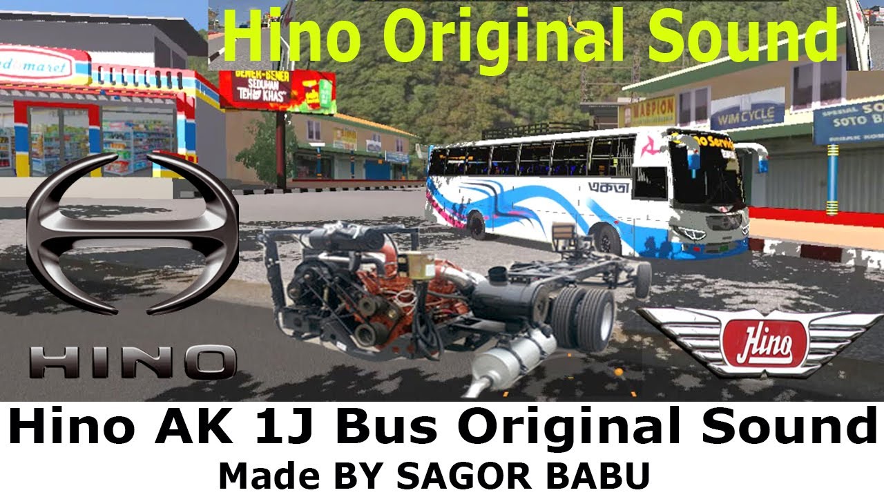 Hino AK 1J Bus Original Sound Mod | ETS2 | Review | Free