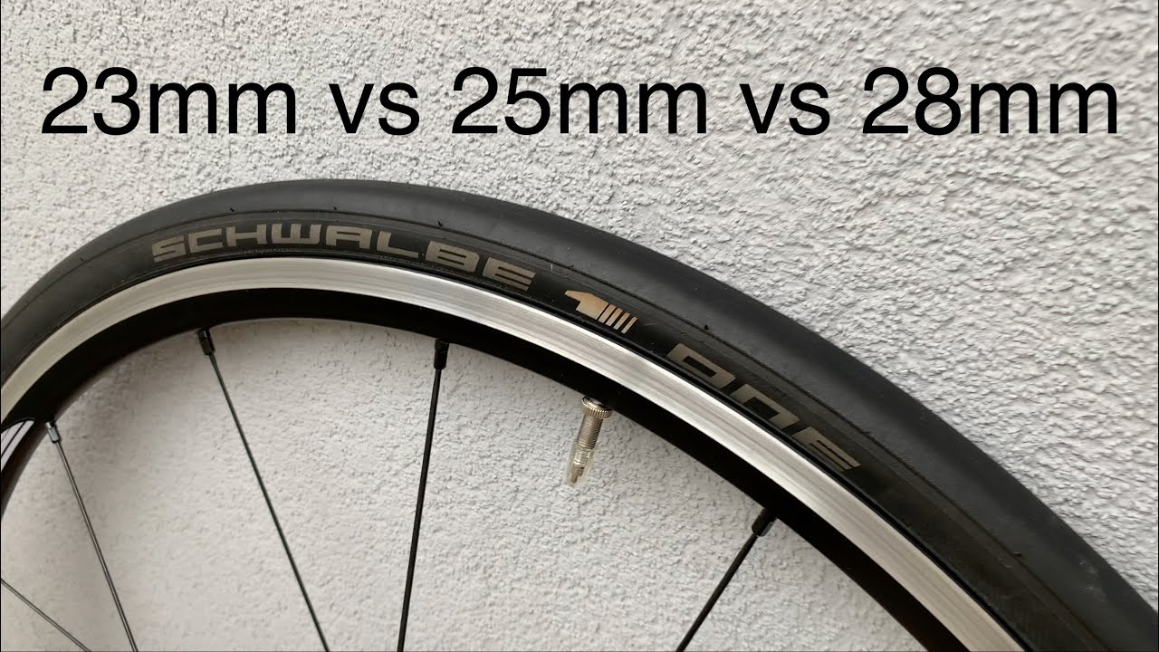 23 vs 25 vs 28mm road tyres