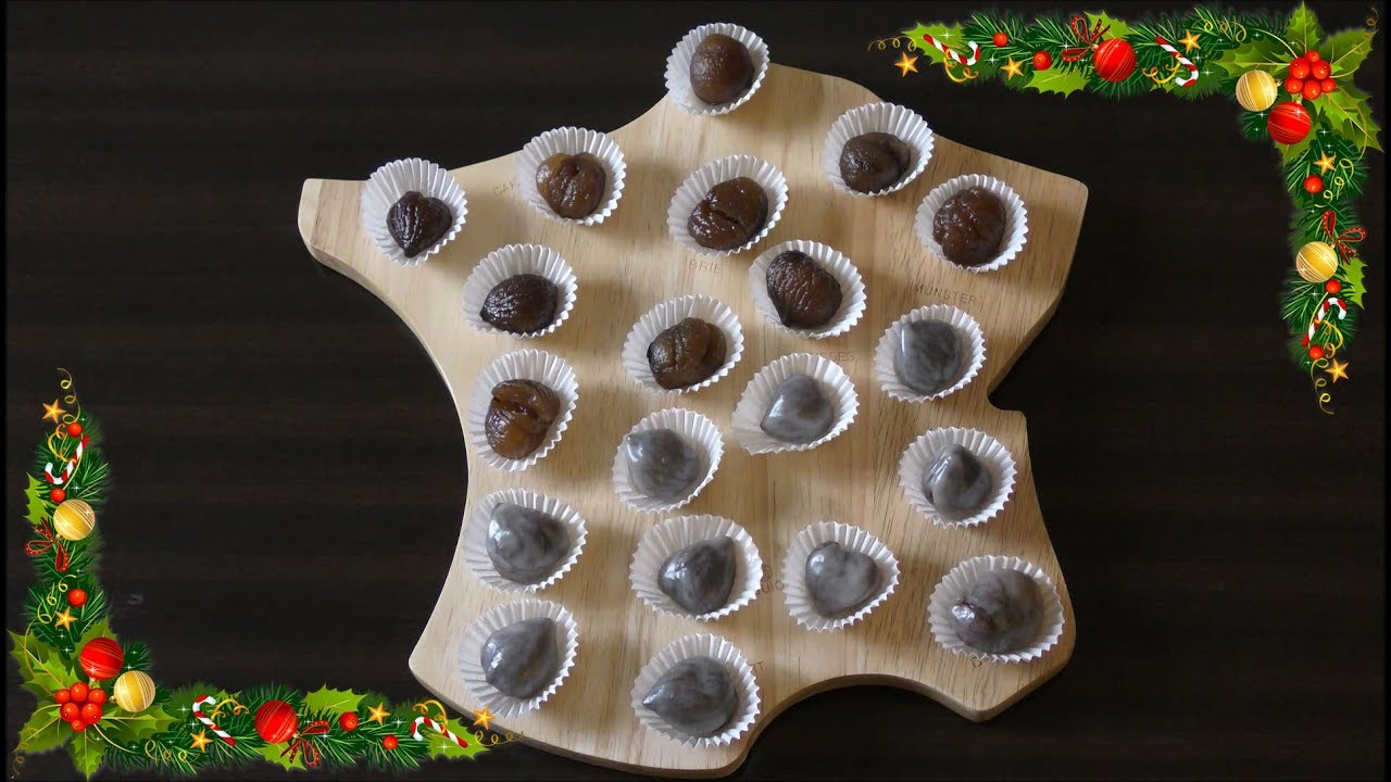 Marrons glacés vs châtaignes confites