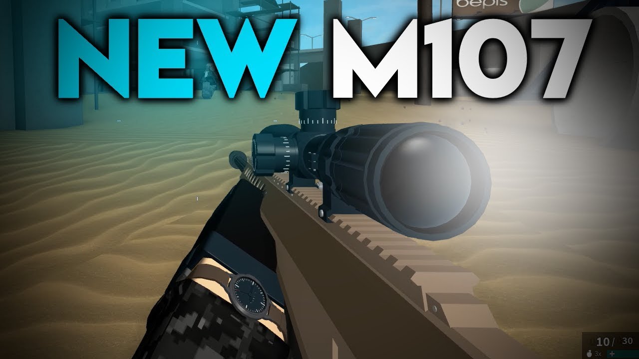 THE M107 on PHANTOM FORCES... (roblox)