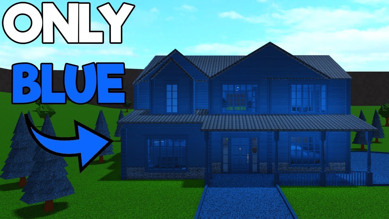 Building a house with ONE COLOR