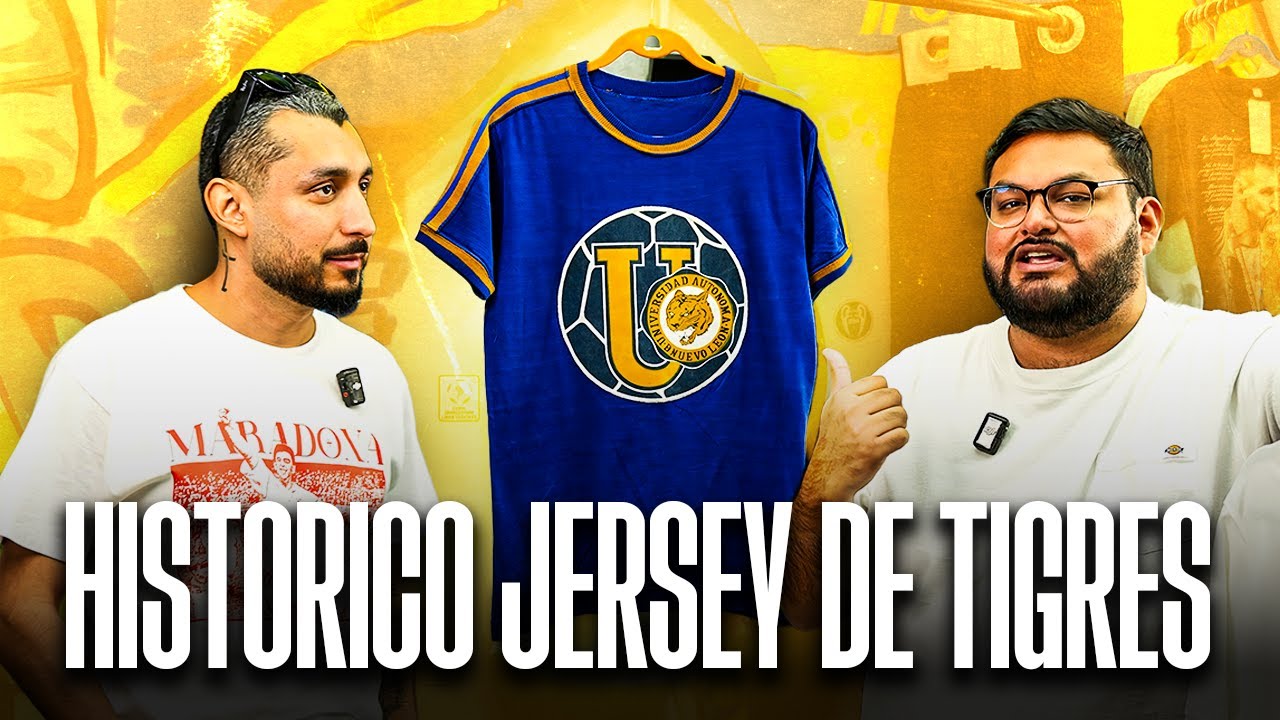 ¡Un jersey histórico y desconocido de Tigres! | Con Ruge Store 