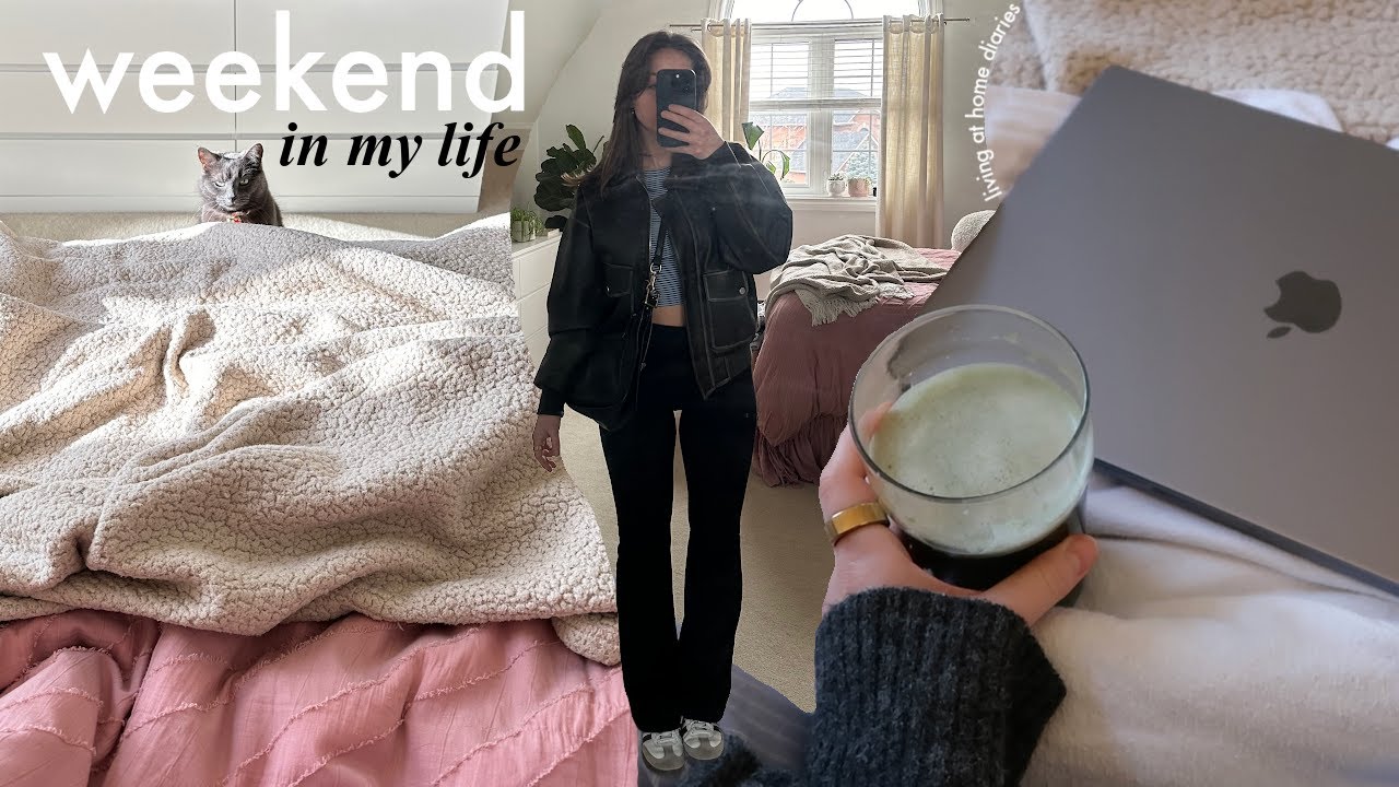 living at home diaries | weekend rituals, adulting errands & hanging out with myself