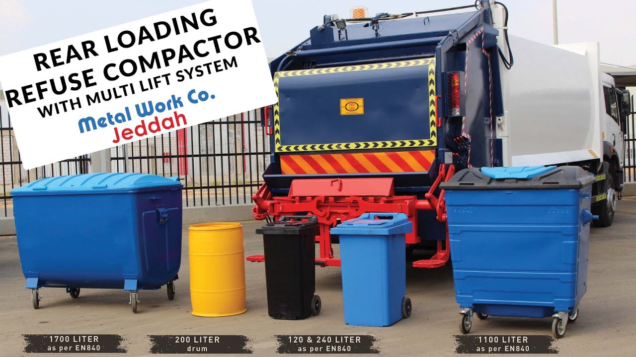 COMPACTOR 32 CUBIC YARD MULTI LIFT SYSTEM
