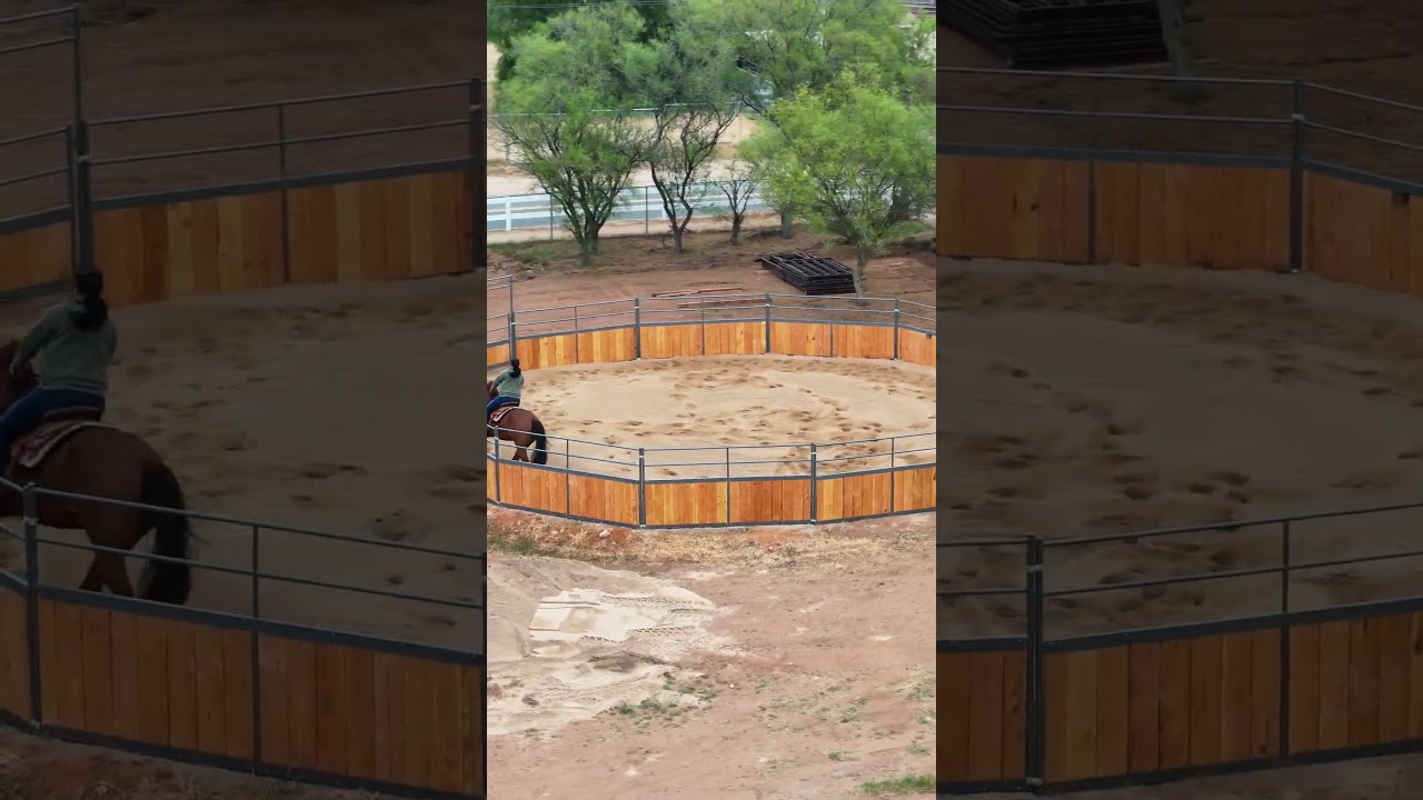Transform Your Horse Training with This Game-Changing Round Pen! 🚜💥