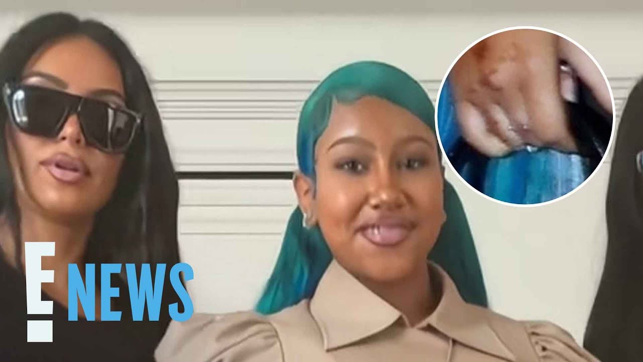Ким Кардашьян и Норт Уэст разжигают споры о пирсинге пальцев | E! News