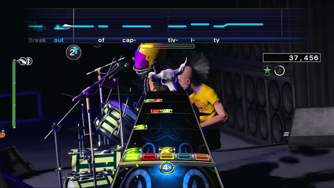 Rock Band 4 - The Warrior by Scandal - Expert Voxtar Gold Star (417,289)