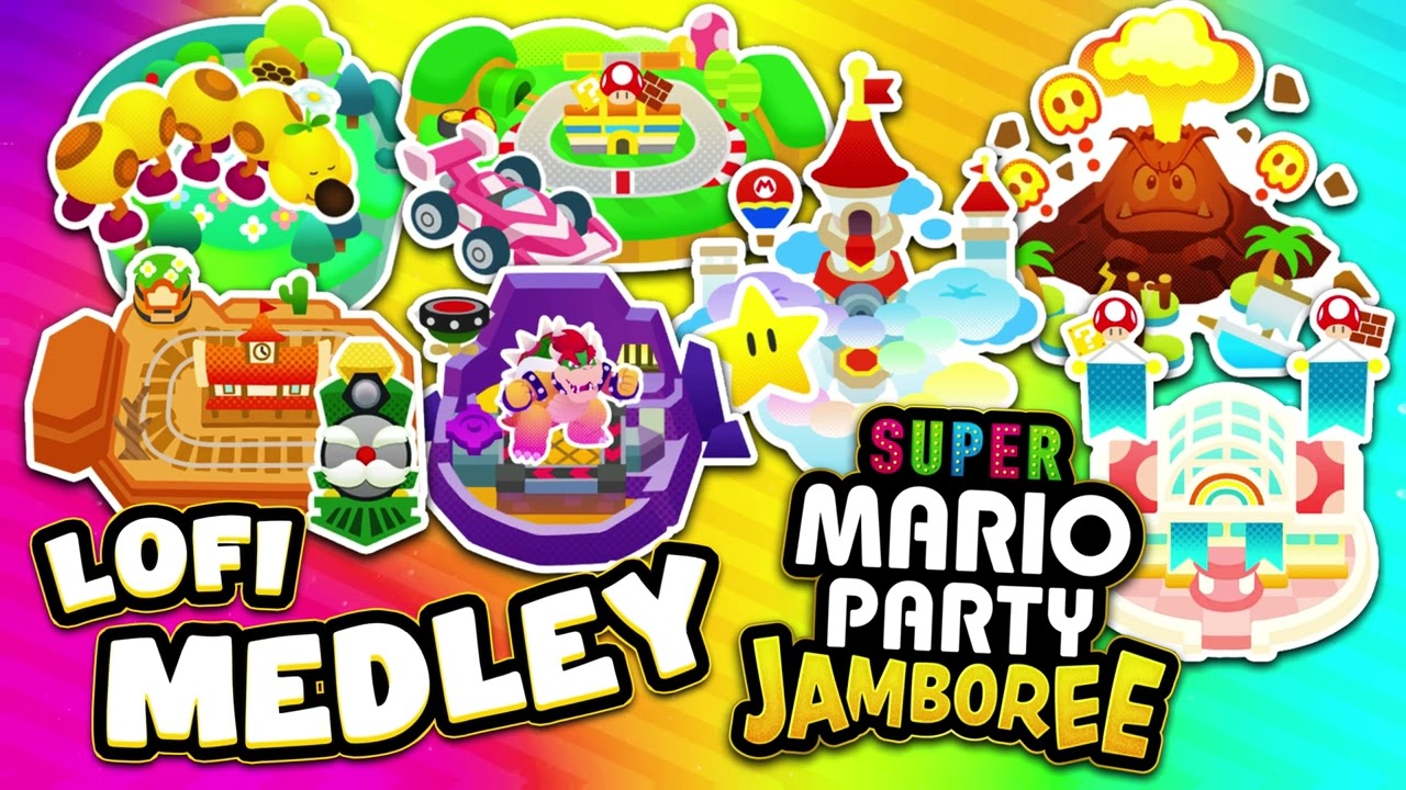 Super Mario Party Jamboree LOFI REMIX (Medley)