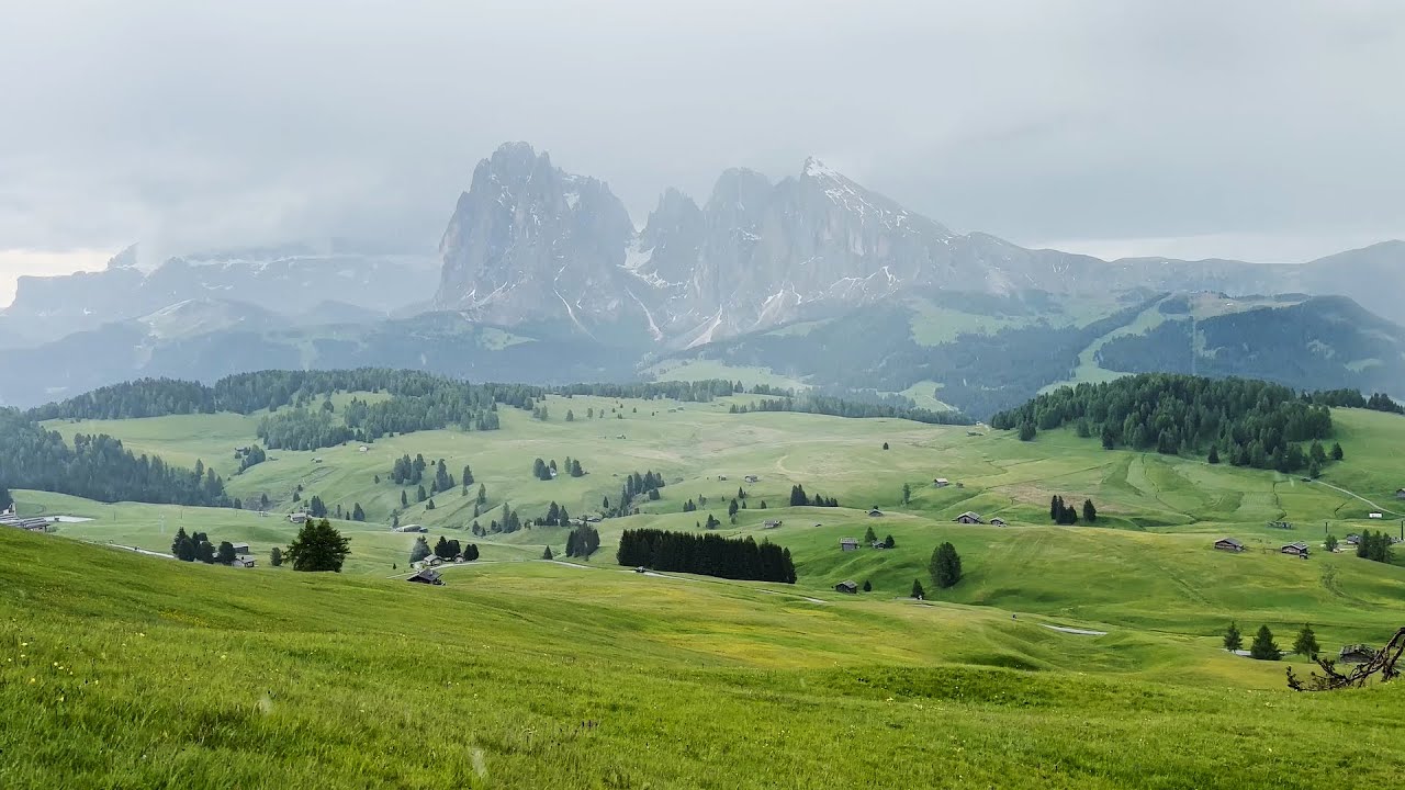ITALY's Most Beautiful Alps Alpe di Siusi 4K Walking Tour