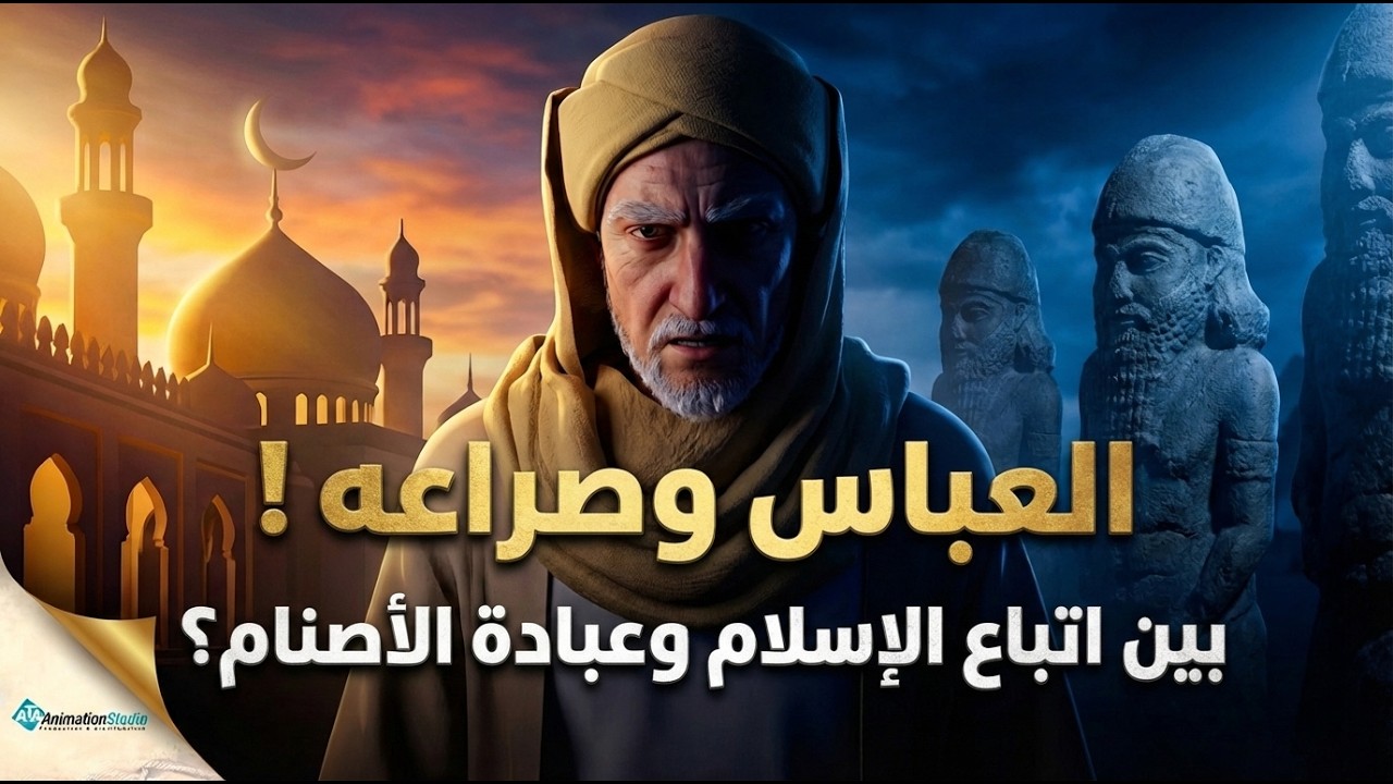 العباس وصراعه بين اتباع الإسلام وعبادة الأصنام؟!
