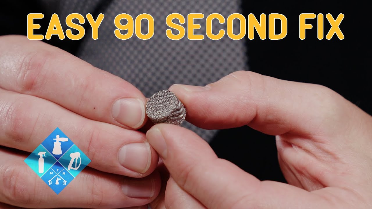 How to Replace Your Foam Cannon Filter in 90 Seconds or Less