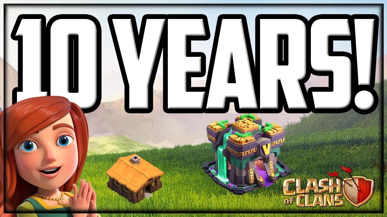 Clash of Clans 10th Anniversary is COMING!!