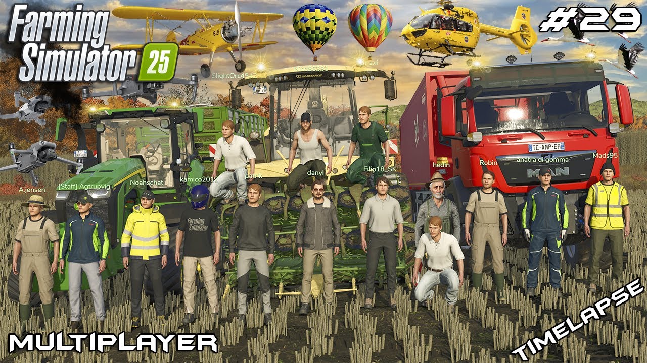 THE BIGGEST PROFIT EVER - $10,000,000+ POPLAR HARVEST | PALLEGNEY | FS 25 Multiplayer | EP 29