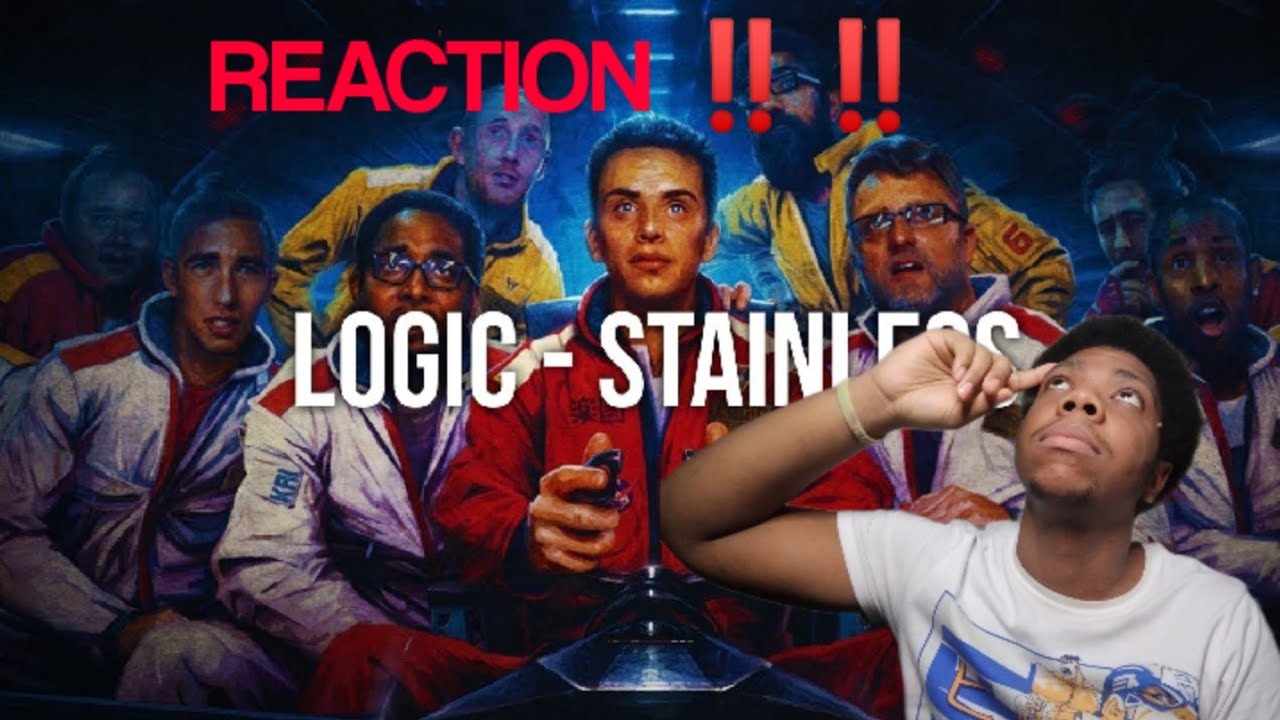Logic - Stainless (feat. Dria) REACTION!!! SEND MORE LOGIC GANG