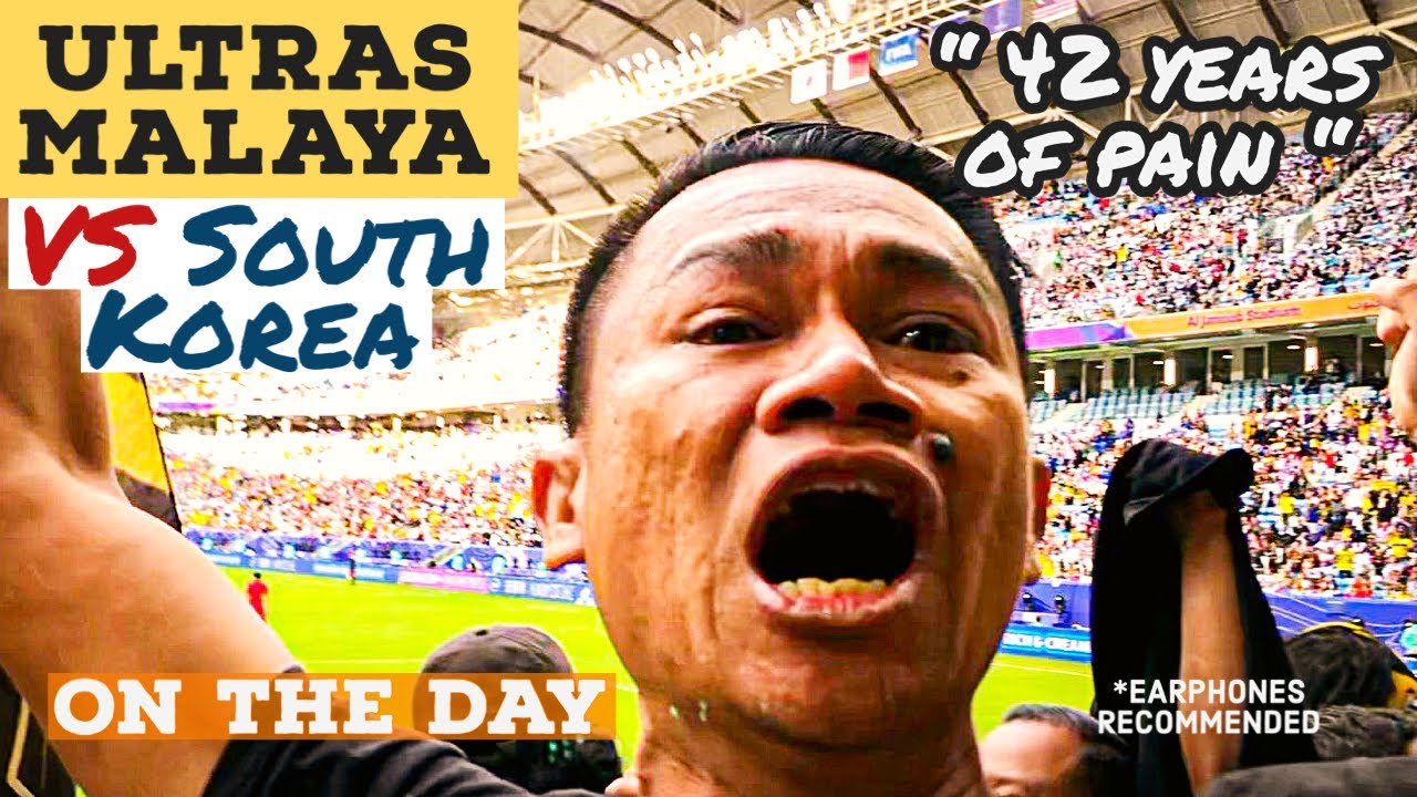 Ultras Malaya vs South Korea | 42 years of pain | AFC Asian Cup 2023