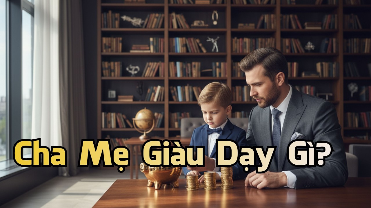 Sự thật 8 THÓI QUEN NGƯỜI GIÀU DẠY CON VỀ TIỀN – BÍ MẬT KHÔNG CÓ TRONG TRƯỜNG