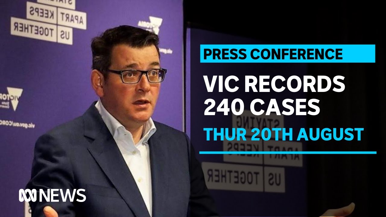 Victorian Premier Daniel Andrews gives a daily COVID-19 update | ABC News