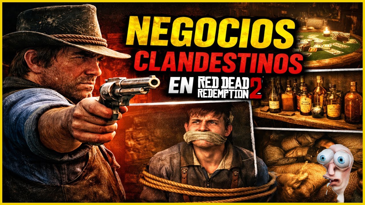 Los 4 negocios clandestinos de RDR2 que el juego nunca te explica