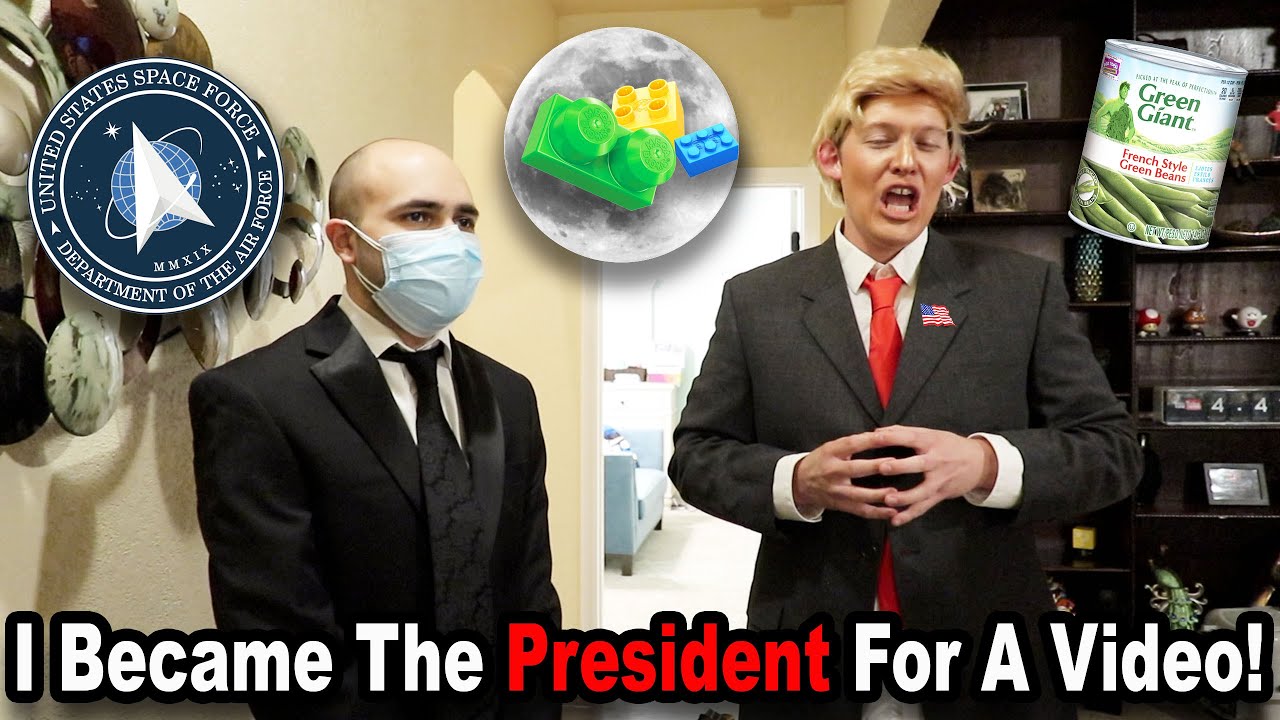 I Became The President For A Video! *BTS*