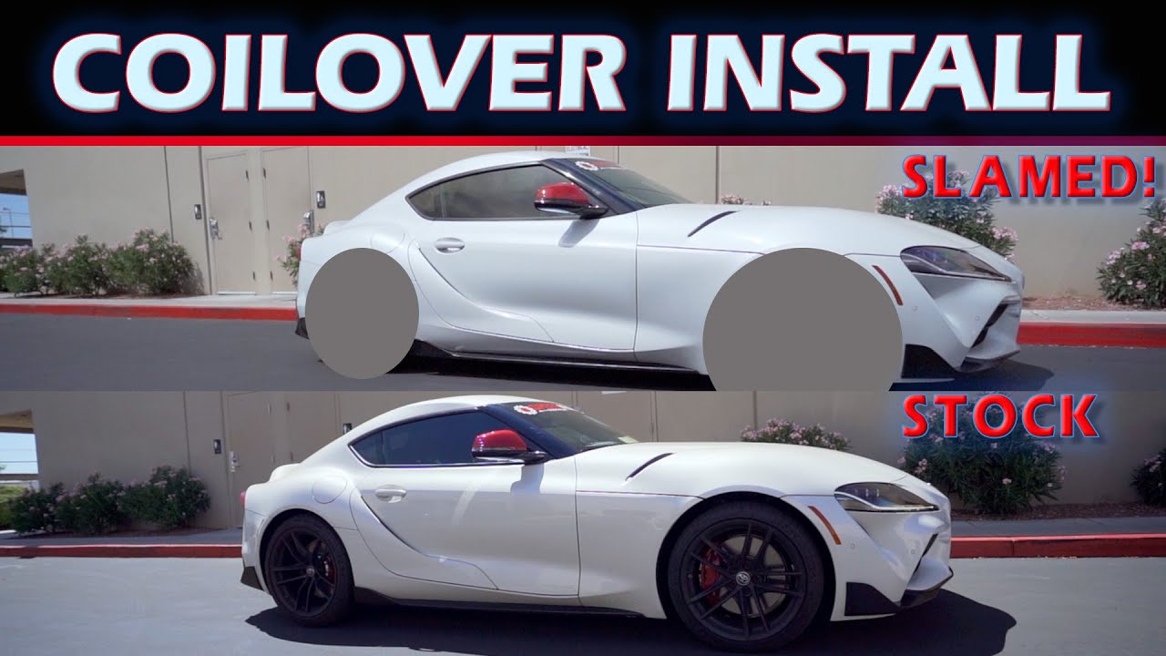 Step by Step Coilover install | 2020 Supra